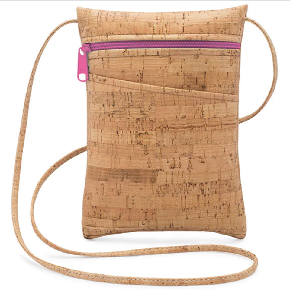 Rustic Cork Mini Cross body bag Astd
