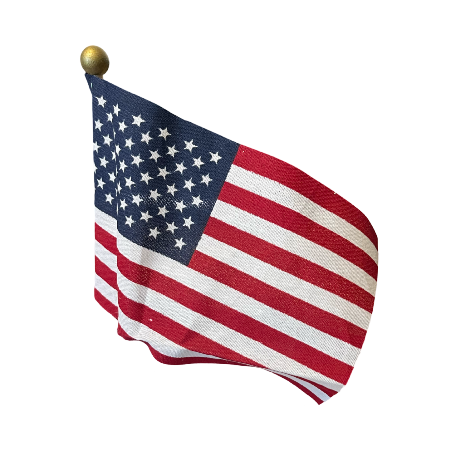 Small American Flag on Stick