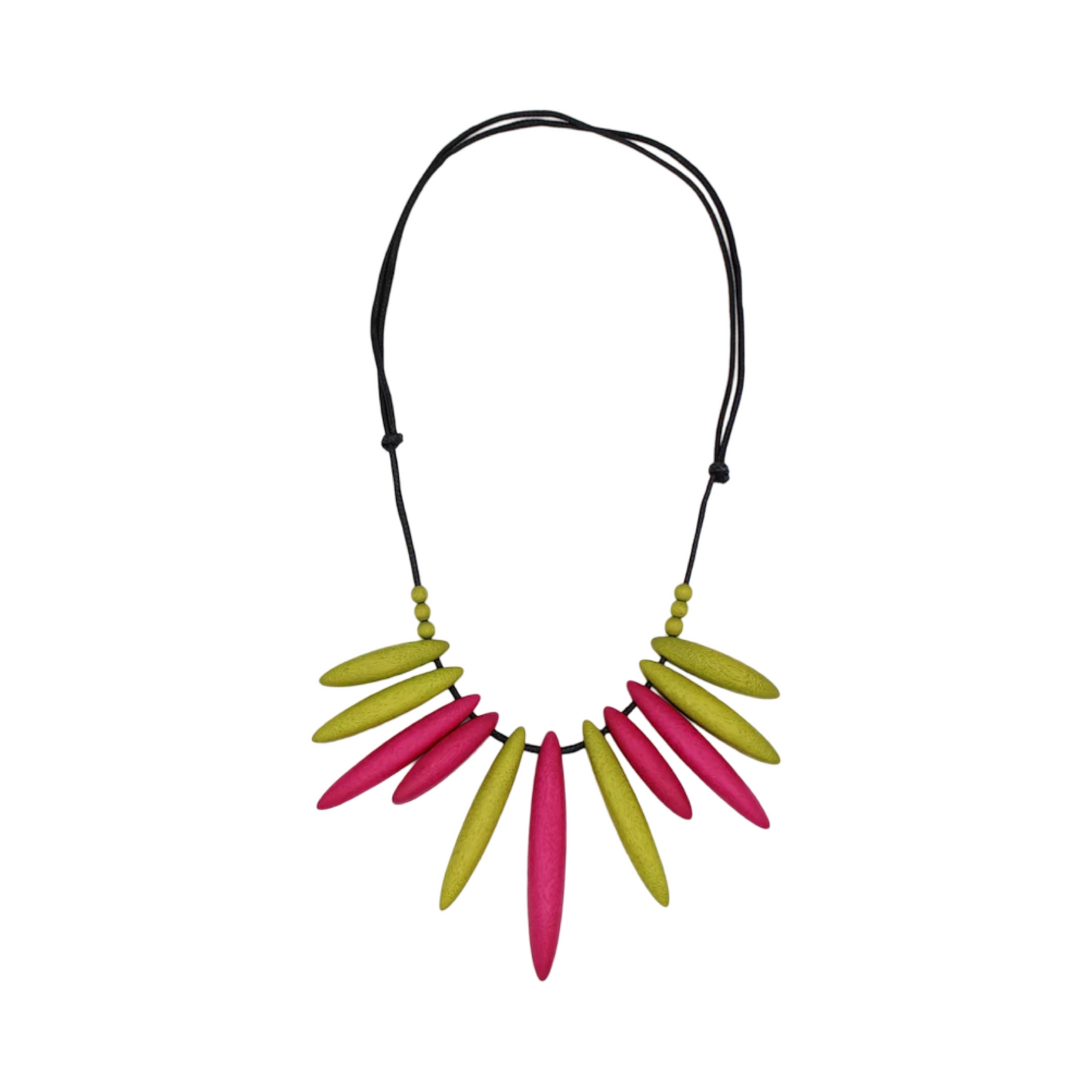 Wooden bird Necklace Assorted