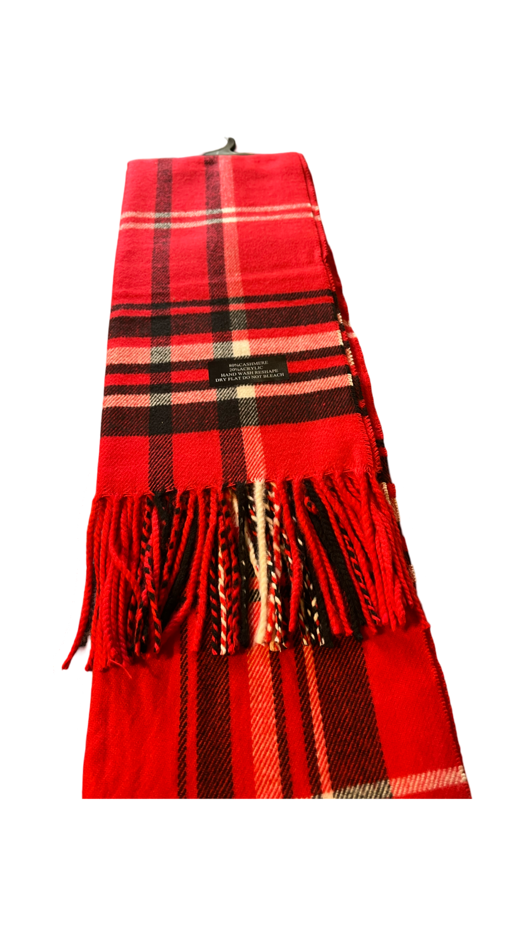 Long Cashmere/Acrylic Scarf Astd