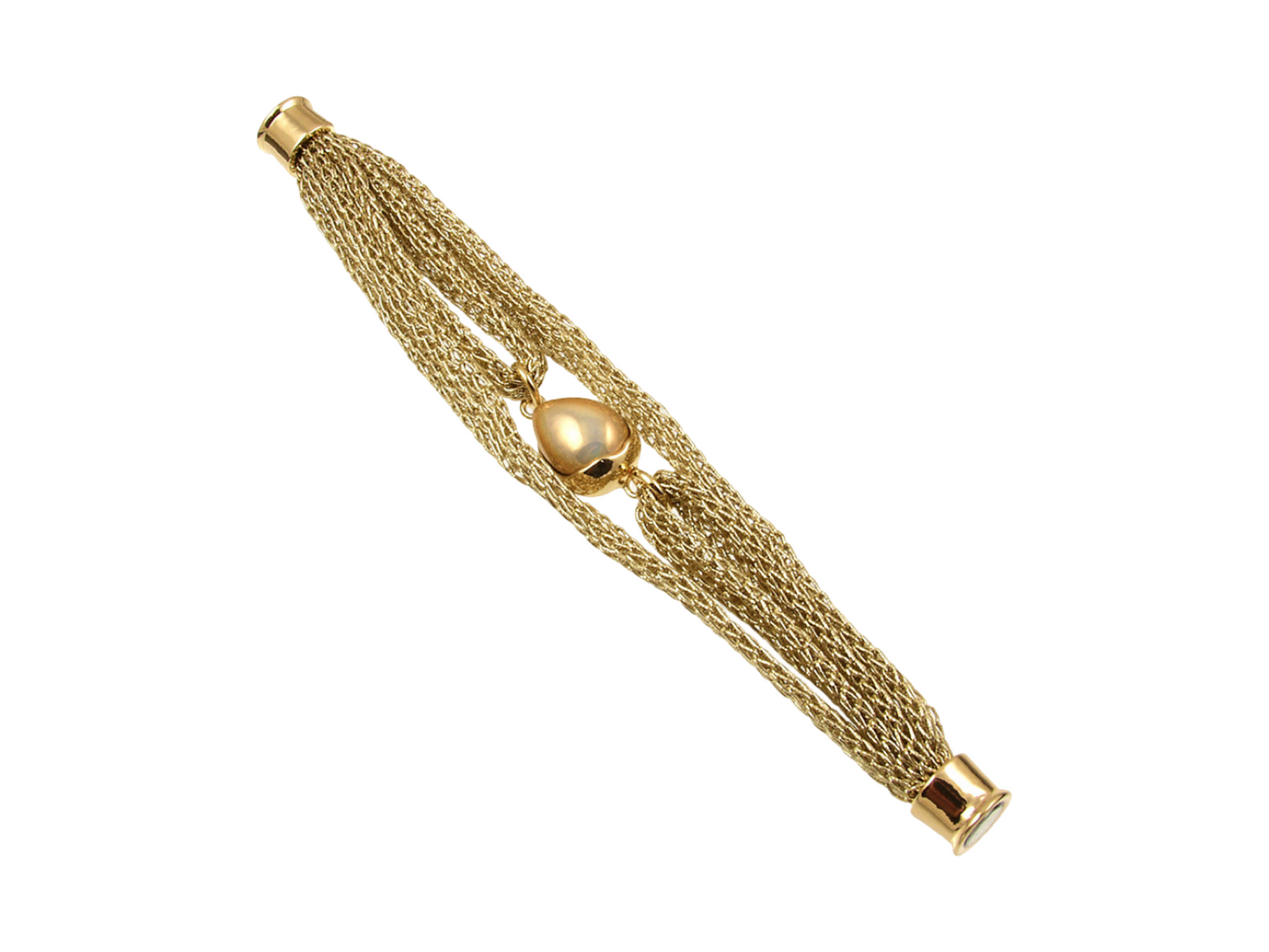 Shiny Thread Brac W/Magnetic Clasp