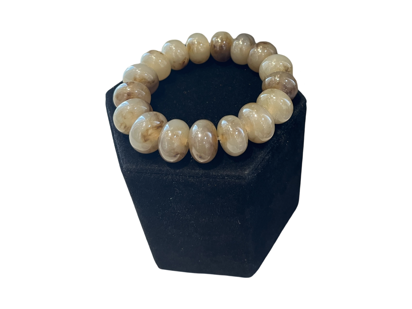 African Beadd Stretch Brac Astd