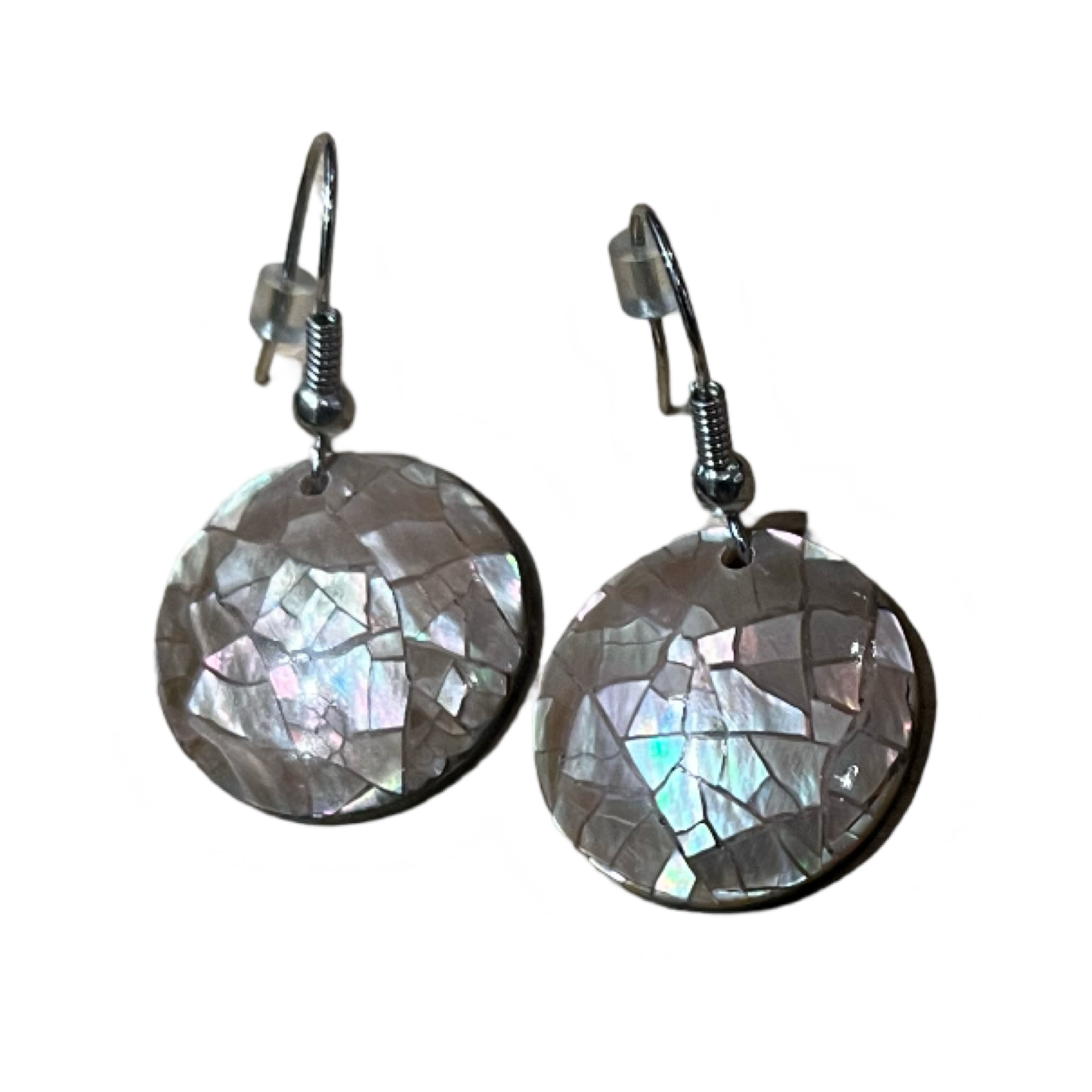 Hypoallergenic Shell/Resin Earrings Astd