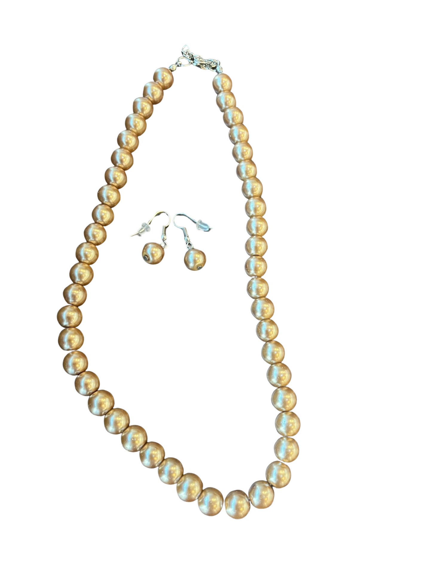 Faux Pearl Nk/Er Set