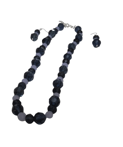 Glass Bead Neck/Ear Set