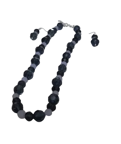 Glass Bead Neck/Ear Set