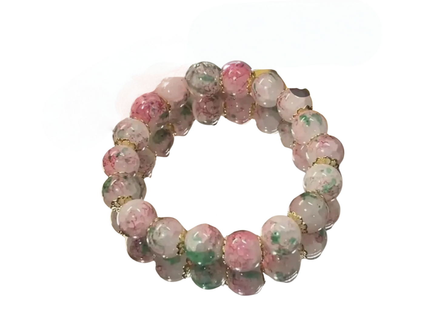 Cherry Blossom Glass Bead Brc