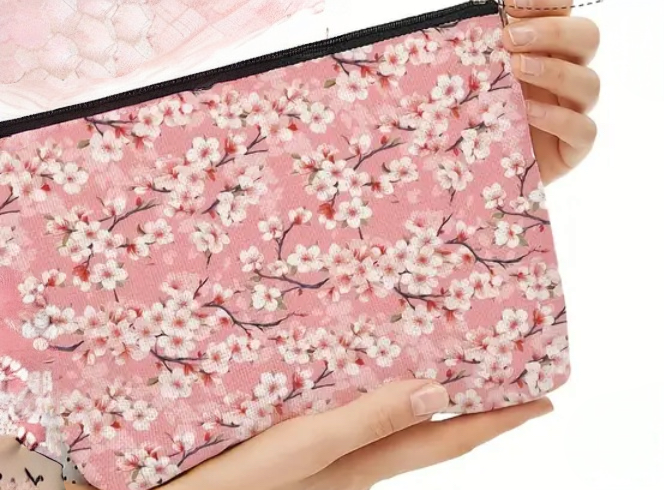 Cherry Blossom Makeup Bag Astd
