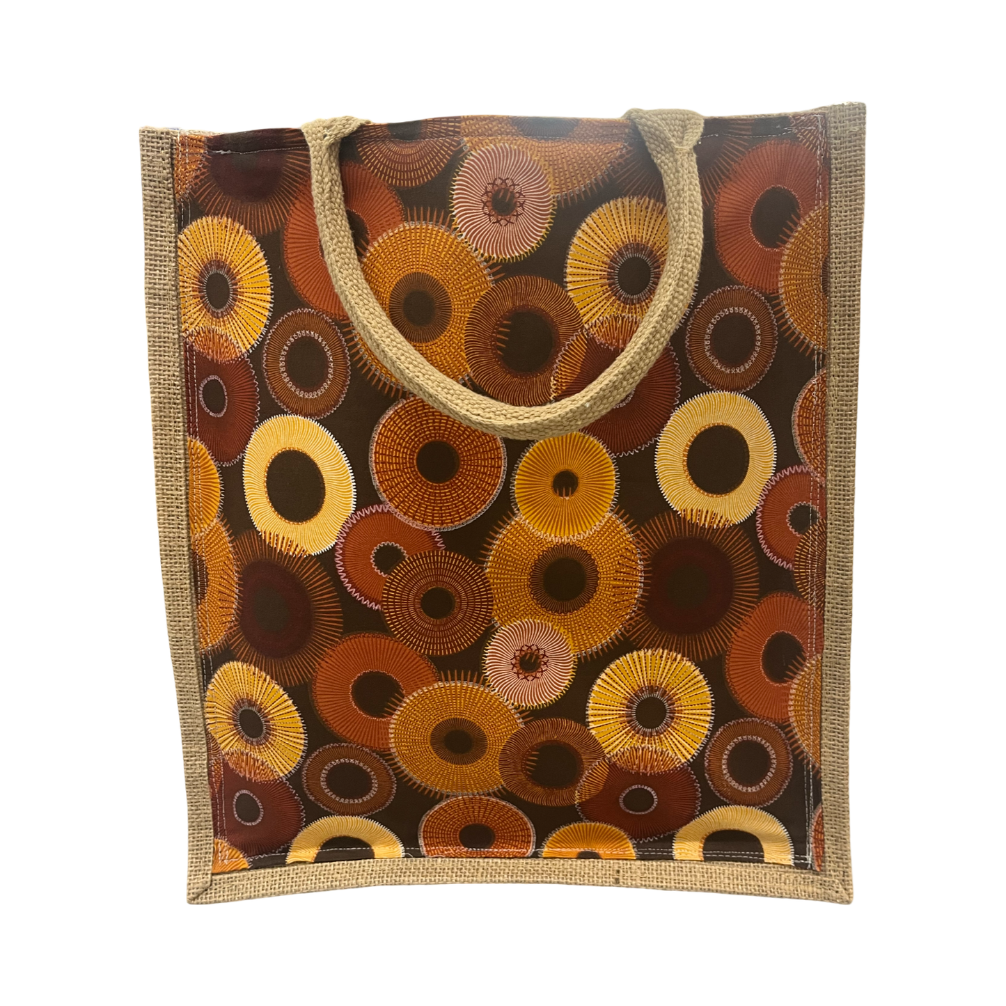 Coastal Jute Tote Bag