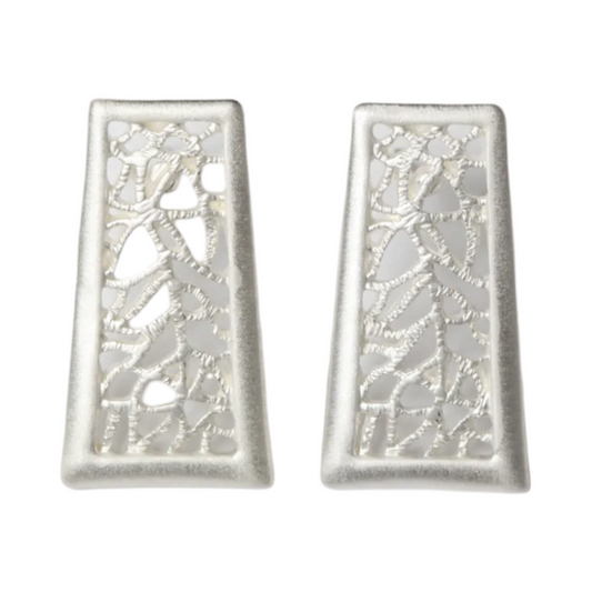 SS WIRE DANGLE EAR ASTD