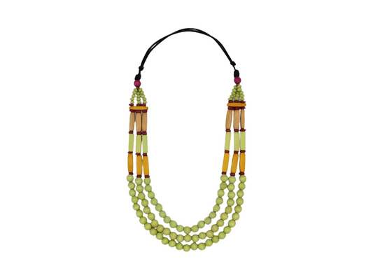 Lime Triple Strand wood NK