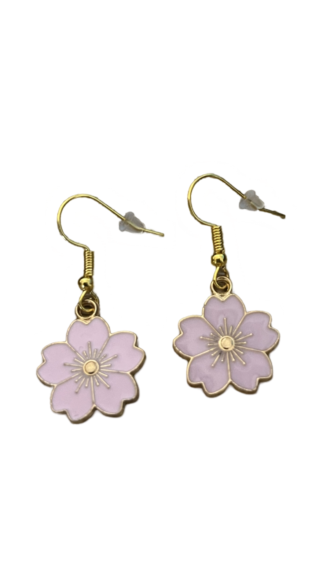 Cherry Blossom Dgl Ear W/Surgical Steel