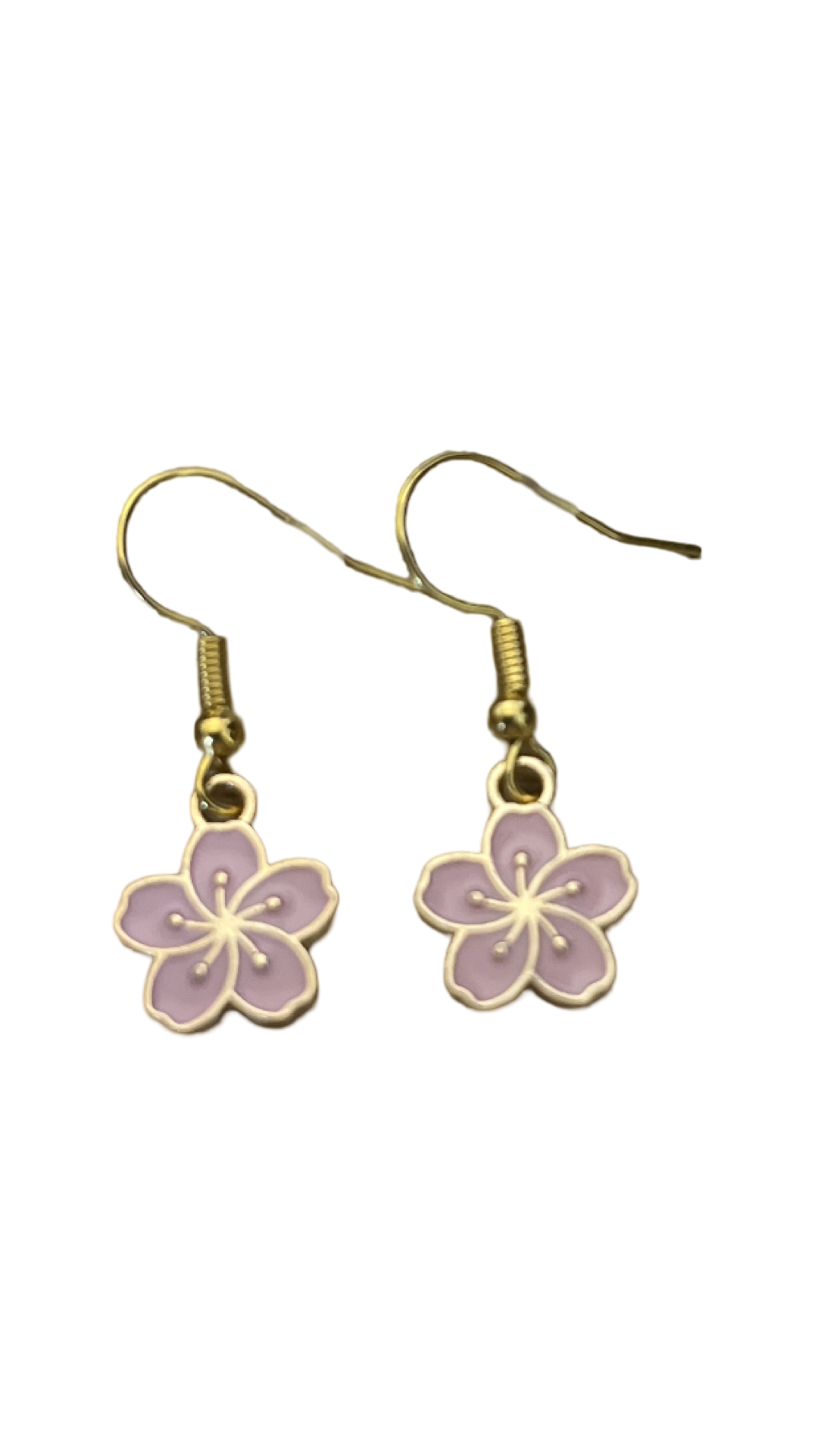 Cherry Blossom Dgl Ear W/Surgical Steel