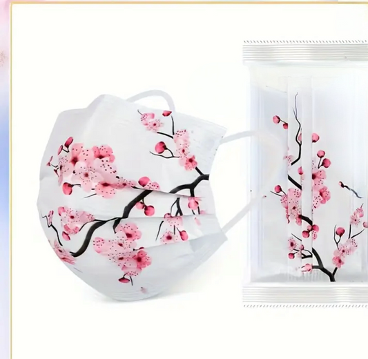 Cherry Blossom Face Mask