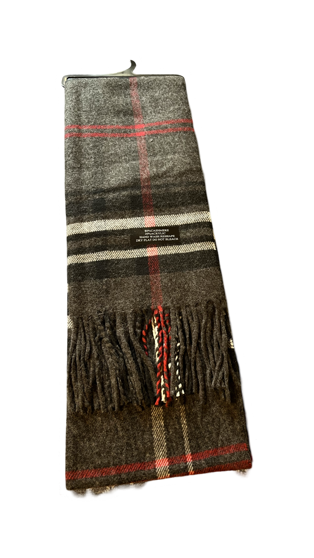 Long Cashmere/Acrylic Scarf Astd