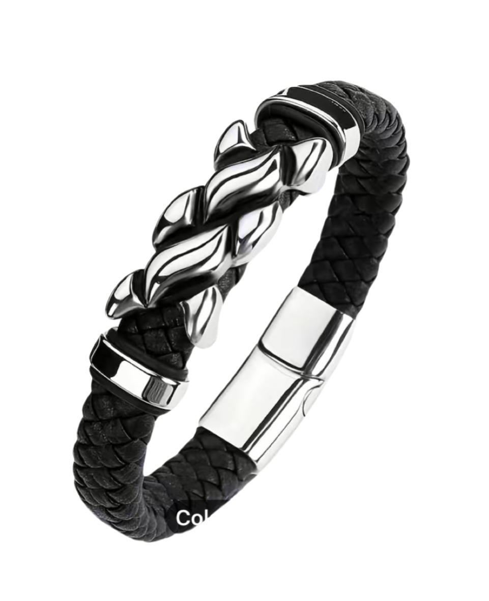 Leather Men Bracelet Astd