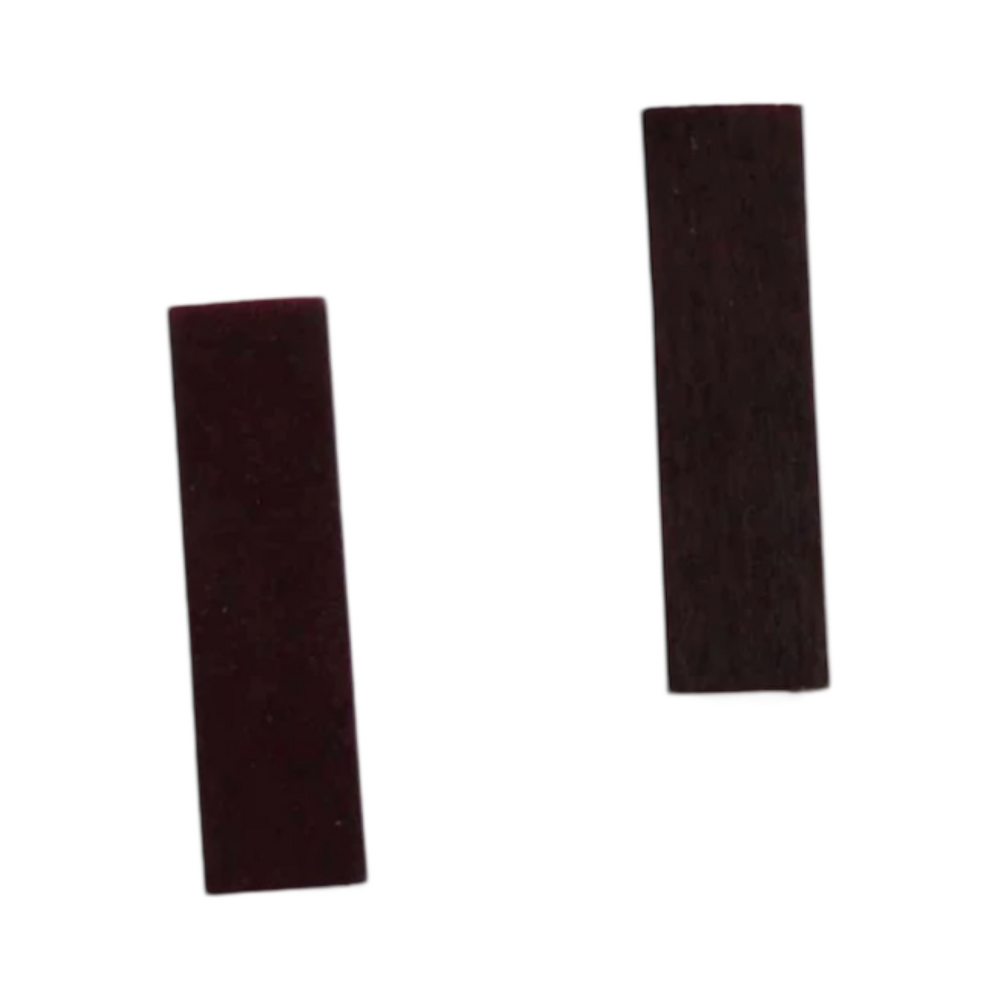 Small Rectangle Wood Earrings Assorted