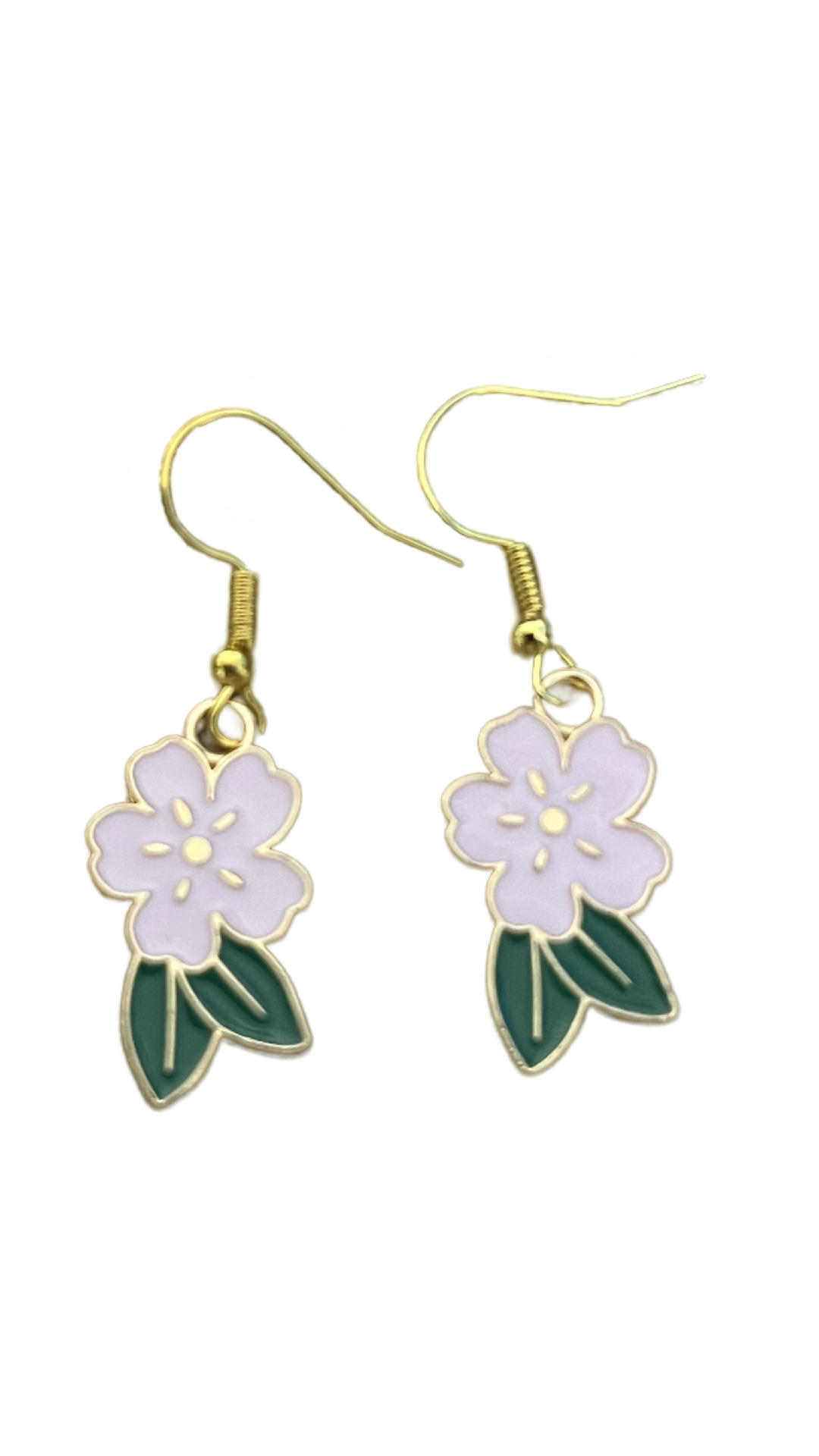 Cherry Blossom Dgl Ear W/Surgical Steel