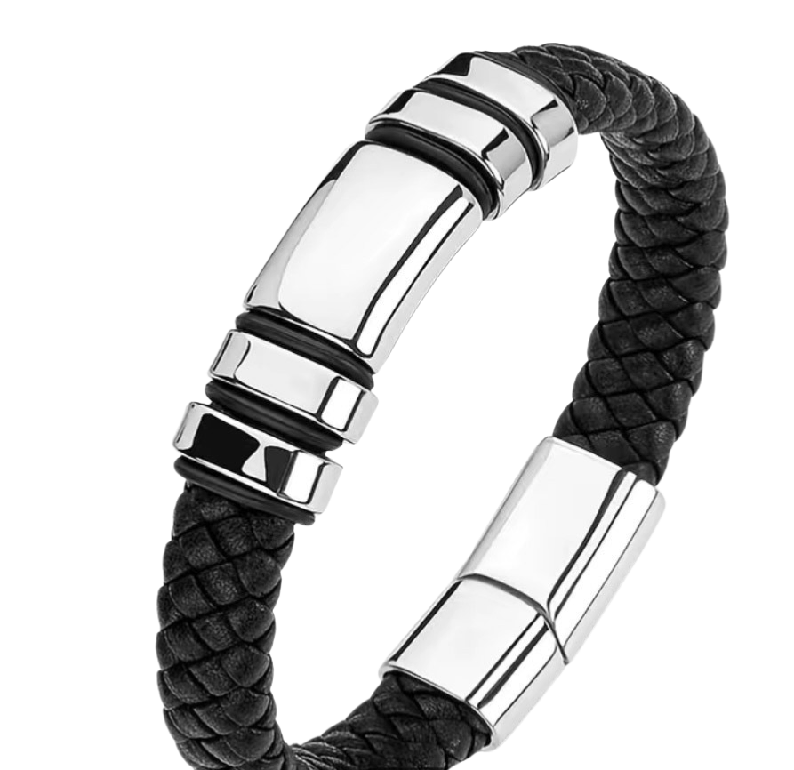 Leather Men Bracelet Astd