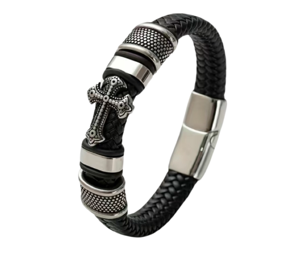 Leather Men Bracelet Astd